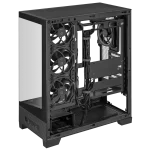 ASUS A31 PLUS ARGB Gaming PC Case, 360mm radiators and 380mm graphics cards Compatible, four pre-installed ARGB fans, Black - Image 4