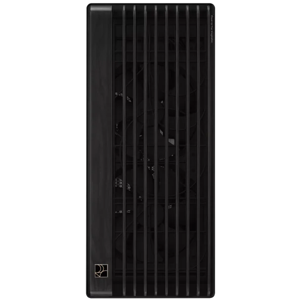 ASUS ProArt PA602 Wood Edition - Metal Panel, pre-installed 140 mm rear fan and two 200 mm front fans, support for a 420 mm radiator, Black - Image 3