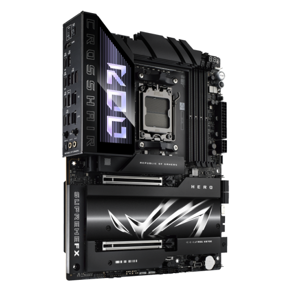 ASUS ROG CROSSHAIR X870E HERO Motherboard, PCIe Gen5, DDR5  Max. 256GB, WIFI 7 - Image 3