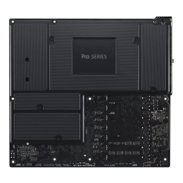 ASUS Pro WS WRX90E-SAGE SE AMD sTR5 EEB workstation motherboard, 7 PCIe 5.0 x16 slots, multi-GPU support, robust 32+3+3+3 power-stage design, CPU and memory overclocking ready, 4 PCIe 5.0 M.2 slots, dual 10 Gb LAN, PCIe Q-Release Slim - Image 4