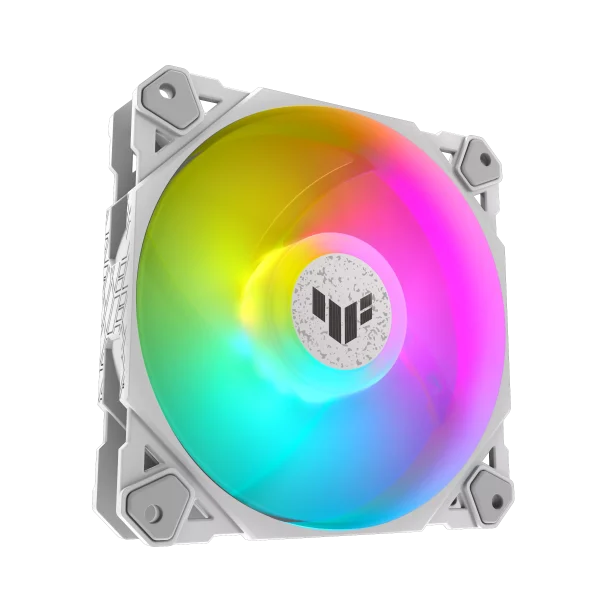 ASUS TUF Gaming TF120 ARGB Fan White Edition - Single Pack - Image 2