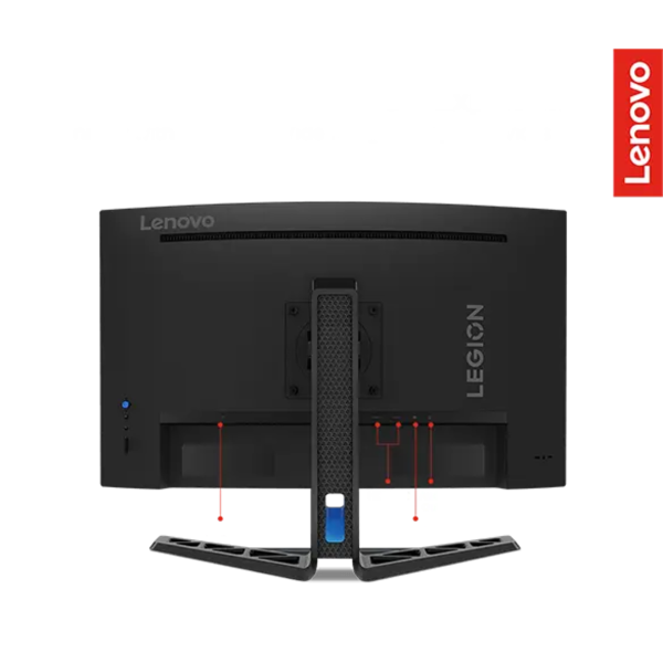 Lenovo Legion R27fc-30 27" FHD Curved Monitor, VA Panel, 280Hz Refresh Rate, 0.5 ms Fast Response Time, AMD FreeSync™ Premium, Black - Image 4