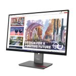Lenovo ThinkVision P27QD-40 27" QHD Monitor, 120Hz Refresh Rate, supports daisy chain up to 4 displays, USB-C docking, Black - Image 3