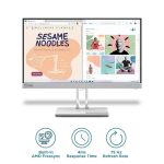 Lenovo L22e-40 22" FHD Monitor, VA Panel, 75 Hz refresh rate, 4ms Response Time, AMD Freesync, White - Image 2
