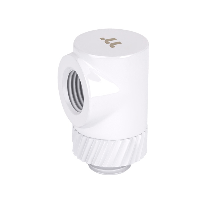 Thermaltake Pacific SF 90 Degree Adapter White Fittings