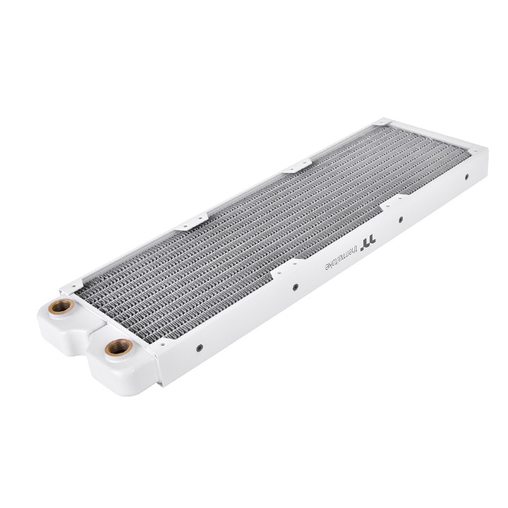 Thermaltake Pacific SR360 Radiator, 28mm thick and compatible with three 120mm fans, White