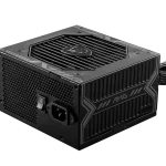 MSI MAG A650BN Power Supply, 80 Plus Bronze certified for high efficiency, 120mm Low Noise Fan, Black