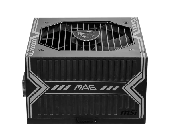 MSI MAG A650BN Power Supply, 80 Plus Bronze certified for high efficiency, 120mm Low Noise Fan, Black - Image 4
