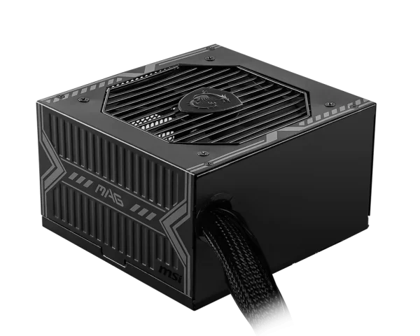 MSI MAG A650BN Power Supply, 80 Plus Bronze certified for high efficiency, 120mm Low Noise Fan, Black - Image 2