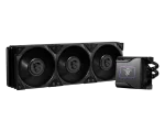 MSI MEG CORELIQUID S360 Liquid Cooler, 2.4” IPS display, 60mm fan is placed within the water block, MSI’S MEG SILENT GALE P12, Black - Image 4