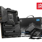MSI MEG Z690 UNIFY ATX  Motherboard, LGA 1700 Socket, Intel® Wi-Fi 6E module, Support for Windows® 11 64-bit, Windows® 10 64-bit, Black
