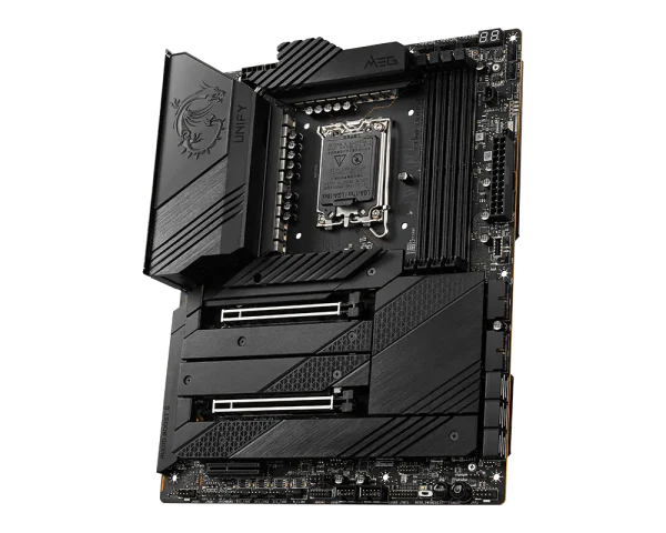 MSI MEG Z690 UNIFY ATX  Motherboard, LGA 1700 Socket, Intel® Wi-Fi 6E module, Support for Windows® 11 64-bit, Windows® 10 64-bit, Black - Image 4