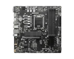 MSI PRO B760M-P Motherboard, Lightning Gen 4 PCI-e with Steel Armor, Supports DDR5 Memory, Dual Channel DDR5 6800+MHz (OC), Black - Image 2