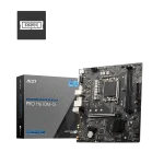 MSI PRO H610M-G Motherboard, Support Intel® Core™ 14th/ 13th/ 12th Gen Processors, Intel® Pentium® Gold and Celeron® Processors LGA 1700, Support for Windows® 11 64-bit, Windows® 10 64-bit
