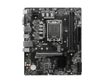 MSI PRO B760M-E Motherboard, Lightning Gen 4 PCI-e with Steel Armor, Supports DDR5 Memory, Dual Channel DDR5 6400+MHz (OC), Black - Image 2