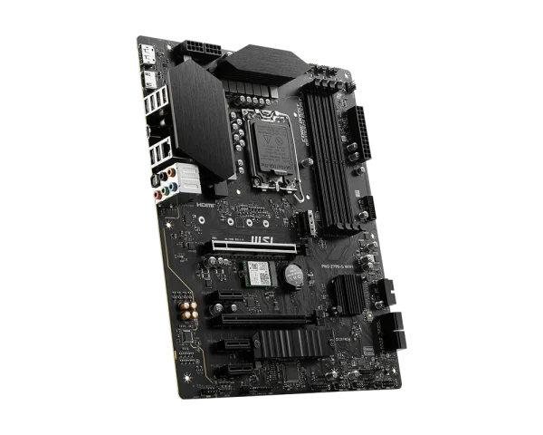MSI PRO Z790-S WIFI Motherboard, Support Intel® Core™ 14th/ 13th/ 12th Gen Processors, Intel® Pentium® Gold and Celeron® Processors LGA 1700, Wi-Fi 6E - Image 3