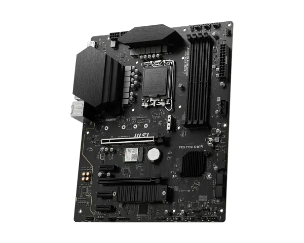 MSI PRO Z790-S WIFI Motherboard, Support Intel® Core™ 14th/ 13th/ 12th Gen Processors, Intel® Pentium® Gold and Celeron® Processors LGA 1700, Wi-Fi 6E - Image 4