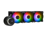 MSI MAG CORELIQUID E360 Liquid Cooler, Rotatable water block cap for 270-degree, Black - Image 3
