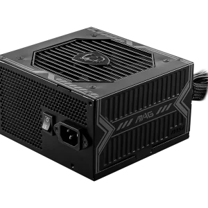 MSI MAG A750BN PCIE5 Power Supply, 120mm Fan, 80 PLUS Bronze (up to 85%), Black