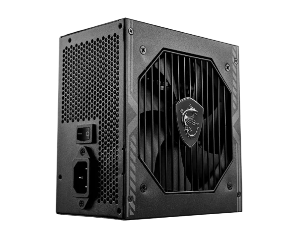 MSI MAG A750BN PCIE5 Power Supply, 120mm Fan, 80 PLUS Bronze (up to 85%), Black - Image 4