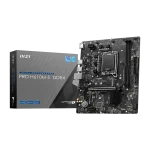 MSI PRO H610M-S DDR4 Motherboard, Support Intel® Core™ 14th/ 13th/ 12th Gen Processors, Intel® Pentium® Gold and Celeron® Processors LGA 1700, Support for Windows® 11 64-bit, Windows® 10 64-bit