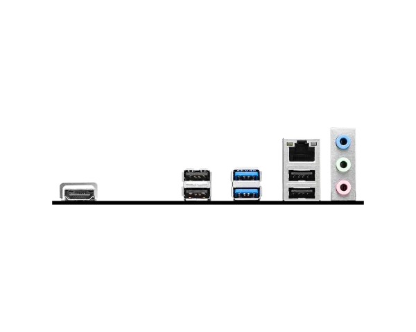 MSI PRO H610M-S DDR4 Motherboard, Support Intel® Core™ 14th/ 13th/ 12th Gen Processors, Intel® Pentium® Gold and Celeron® Processors LGA 1700, Support for Windows® 11 64-bit, Windows® 10 64-bit - Image 5