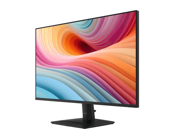 MSI PRO MP275 E2 27" Business Productivity Monitor, 1920 x 1080 (FHD) IPS Panel, 120Hz Refresh Rate, 1ms (MPRT) / 4ms (GTG) Response Time, Black - Image 3