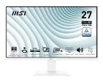 MSI PRO MP273AW 27" Business Productivity Monitor, 1920 x 1080 (FHD) IPS Panel, 100Hz Refresh Rate, 1ms (MPRT) / 4ms (GTG) Response Time, White