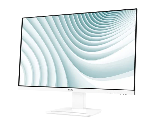 MSI PRO MP273AW 27" Business Productivity Monitor, 1920 x 1080 (FHD) IPS Panel, 100Hz Refresh Rate, 1ms (MPRT) / 4ms (GTG) Response Time, White - Image 3