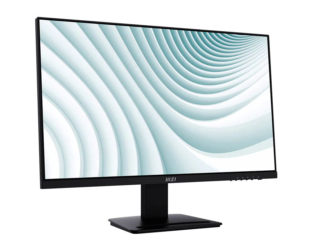 MSI PRO MP273A 27″ Business Productivity Monitor, 1920 x 1080 (FHD) Display, IPS Panel, 100Hz Refresh Rate, 1ms (MPRT) / 4ms (GTG) Response Time, Black