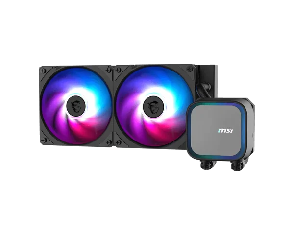 MSI MAG CORELIQUID A13 240mm Liquid Cooler, AM5 / AM4 Support, LGA 1700 / 1851 Support, Aluminum Material, Black - Image 3