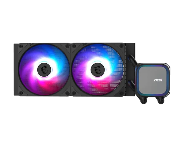 MSI MAG CORELIQUID A13 240mm Liquid Cooler, AM5 / AM4 Support, LGA 1700 / 1851 Support, Aluminum Material, Black - Image 2