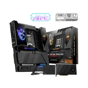 MSI MEG X870E GODLIKE Motherboard, Supports AMD Ryzen™ 9000/ 8000/ 7000 Series Desktop Processors, Socket AM5, Wi-Fi 7