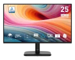 MSI PRO MP251L E2 25" Business Productivity Monitor, 120Hz high refresh rate, Standard VESA mountable design, Black