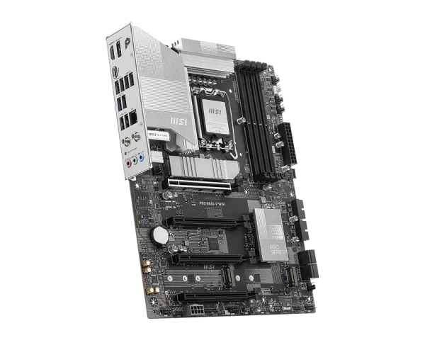 MSI PRO B860-P WIFI Motherboard, Supports Intel® Core™ Ultra Processors (Series 2) LGA 1851, Wi-Fi 7, Black - Image 3