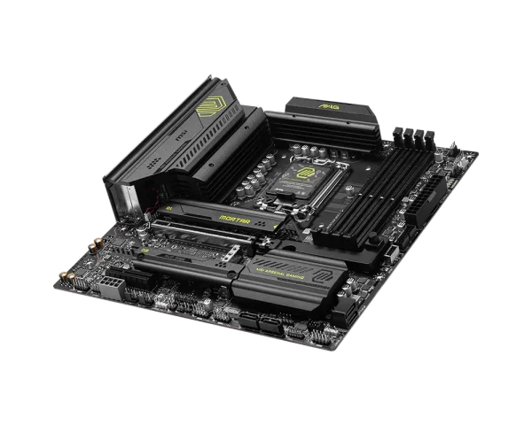 MSI MAG B860M MORTAR WIFI Motherboard, Supports Intel® Core™ Ultra Processors (Series 2) LGA 1851, Wi-Fi 7 and 5G LAN, Thunderbolt 4, PCIe 5.0, - Image 2