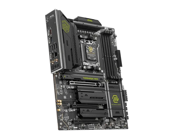 MSI MAG B850 TOMAHAWK MAX WIFI Motherboard, Socket AM5, Supports AMD Ryzen™ 9000/ 8000/ 7000 Series Desktop Processors, Wi-Fi 7 - Image 3