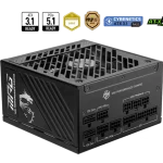 MSI MPG A1000GS PCIE5 Fully Modular Power Supply, 80 PLUS Gold certified, Supports Nvidia® GeForce RTXTM 50 series graphics cards, Black