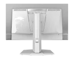 MSI MAG 272QPW QD-OLED X28 27" Gaming Monitor, 2560x1440 (WQHD) QD-OLED panel, 280Hz refresh rate, rapid 0.03ms (GtG) response time, HDMI™ 2.1, White - Image 4