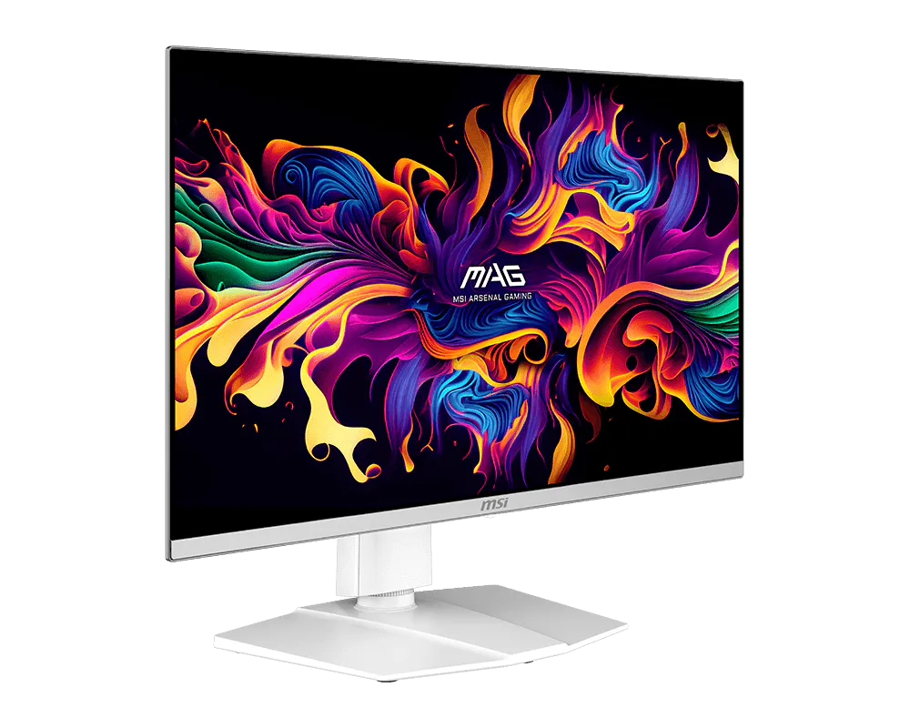 MSI MAG 272QPW QD-OLED X28 27″ Gaming Monitor, 2560×1440 (WQHD) QD-OLED panel, 280Hz refresh rate, rapid 0.03ms (GtG) response time, HDMI™ 2.1, White