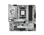 MSI B850M GAMING PLUS WIFI Motherboard, Supports AMD Ryzen™ 9000 / 8000 / 7000 Series Desktop Processors, Supports DDR5 Memory, Dual Channel DDR5 8200+ MT/s (OC), White - Image 2