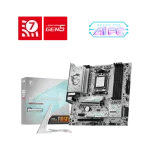 MSI B850M GAMING PLUS WIFI Motherboard, Supports AMD Ryzen™ 9000 / 8000 / 7000 Series Desktop Processors, Supports DDR5 Memory, Dual Channel DDR5 8200+ MT/s (OC), White