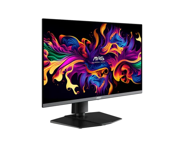 MSI MAG 272QP QD-OLED X50 27" Gaming Monitor, 3rd-gen QD-OLED panel , 500Hz refresh rate, 0.03ms (GtG) response time, DisplayHDR True Black 500, HDMI 2.1 ports, Black - Image 2