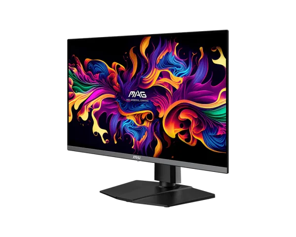 MSI MAG 272QP QD-OLED X50 27" Gaming Monitor, 3rd-gen QD-OLED panel , 500Hz refresh rate, 0.03ms (GtG) response time, DisplayHDR True Black 500, HDMI 2.1 ports, Black - Image 3
