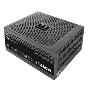 Thermaltake  Toughpower GF3 1650W Gold - TT Premium Edition Power Supply, Native PCIe 12+4pin Connector, ATX 3.0 Compatible, PCIe 5.0 Compatible, Black