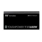 Thermaltake Toughpower TF3 1650W Power Supply, 80 PLUS Titanium Certified, PCIe Gen 5.1 Compatible, Native 12VHPWR (12+4pin) Connector, Black - Image 5