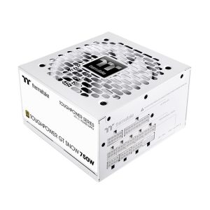 Thermaltake TOUGHPOWER GT Snow 750W Fully Modular Power Supply, 80 PLUS Gold certified, compatible with ATX 3.1 specifications, White