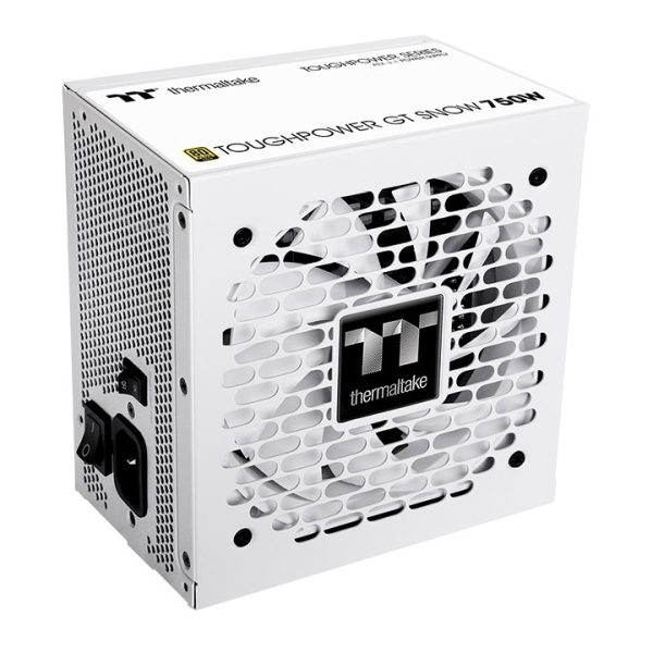 Thermaltake TOUGHPOWER GT Snow 750W Fully Modular Power Supply, 80 PLUS Gold certified, compatible with ATX 3.1 specifications, White - Image 5