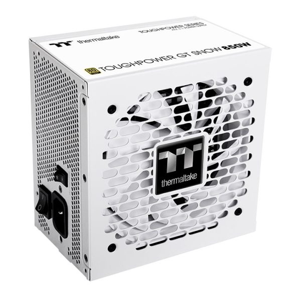 Thermaltake Toughpower GT Snow 850W Fully Modular Power Supply, 80 PLUS Gold certified, compatible with ATX 3.1 specifications, White - Image 5