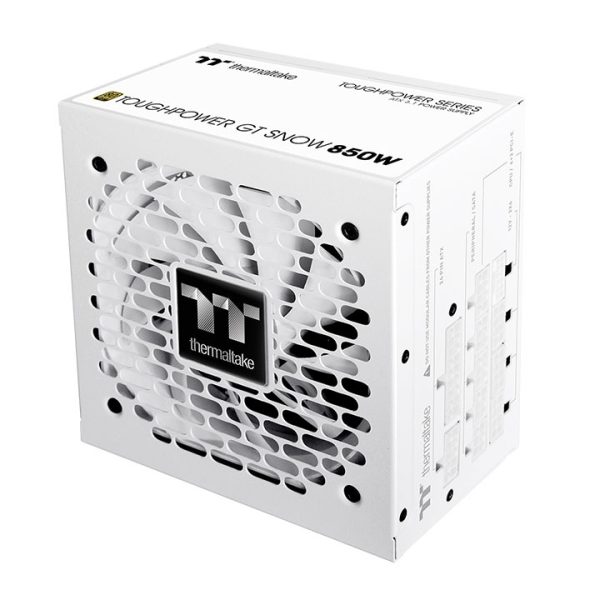 Thermaltake Toughpower GT Snow 850W Fully Modular Power Supply, 80 PLUS Gold certified, compatible with ATX 3.1 specifications, White - Image 4
